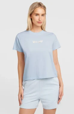 Femme O'Neill T-Shirts Et Tops|Protection Anti-Uv-FemmesT-shirt Essentials Script| Bleu