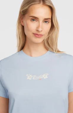 Femme O'Neill T-Shirts Et Tops|Protection Anti-Uv-FemmesT-shirt Essentials Script| Bleu
