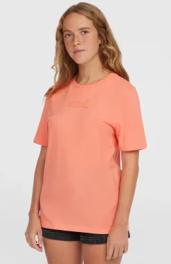 Femme O'Neill T-Shirts Et Tops|Protection Anti-Uv-FemmesT-shirt Essentials Script| Rose