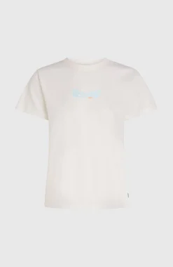 Femme O'Neill T-Shirts Et Tops|Protection Anti-Uv-FemmesT-shirt Essentials Script| Blanc