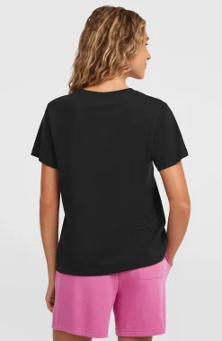 Femme O'Neill T-Shirts Et Tops|Protection Anti-Uv-FemmesT-shirt Front Print| Noire