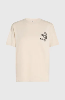 Femme O'Neill T-Shirts Et Tops|Protection Anti-Uv-FemmesT-shirt Future Surf Society| Beige