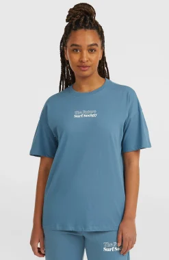Femme O'Neill T-Shirts Et Tops|Protection Anti-Uv-FemmesT-shirt Future Surf Society| Bleu