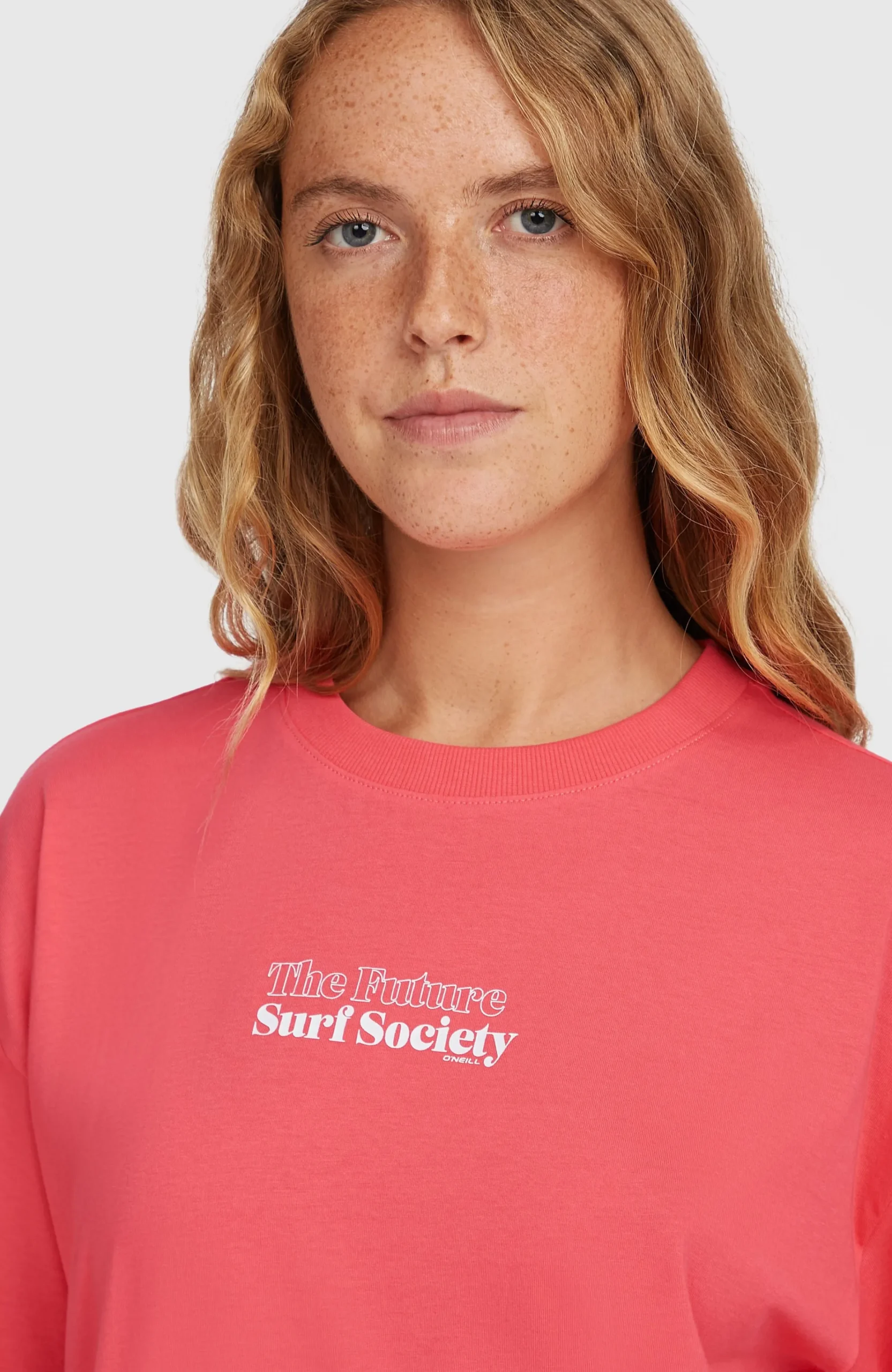Femme O'Neill T-Shirts Et Tops|Protection Anti-Uv-FemmesT-shirt Future Surf Society| Rose