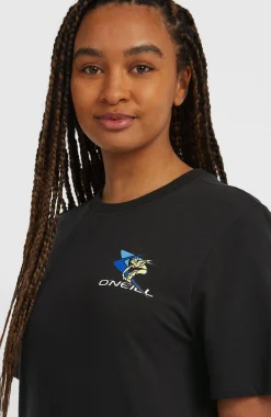 Femme O'Neill T-Shirts Et Tops|Protection Anti-Uv-FemmesT-shirt FWC'Play| Noire