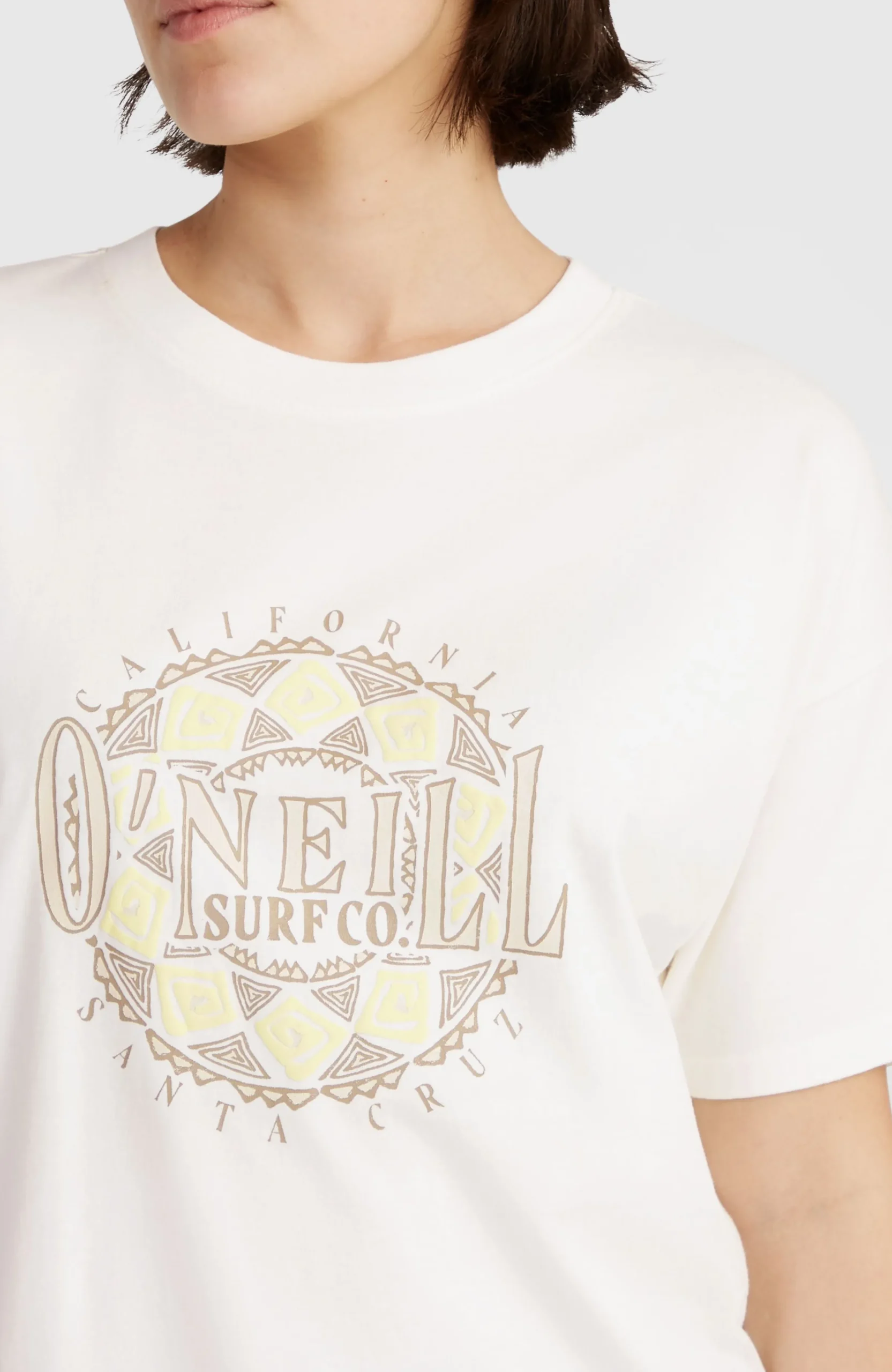 Femme O'Neill T-Shirts Et Tops|Protection Anti-Uv-FemmesT-shirt Graphic| Blanc