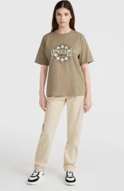 Femme O'Neill T-Shirts Et Tops|Protection Anti-Uv-FemmesT-shirt Graphic| Brun