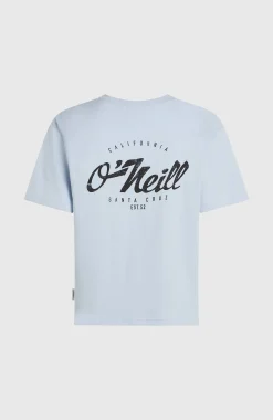 Femme O'Neill T-Shirts Et Tops|Protection Anti-Uv-FemmesT-shirt Boxy Back-Print| Bleu