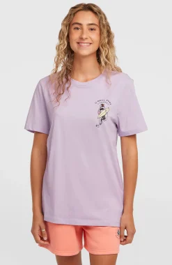 Femme O'Neill T-Shirts Et Tops|Protection Anti-Uv-FemmesT-shirt Graphic| Violet
