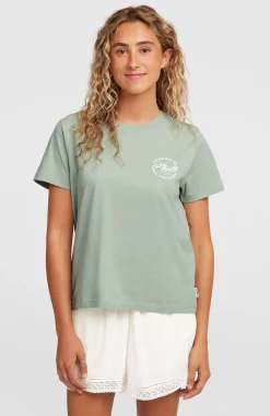 Femme O'Neill T-Shirts Et Tops|Protection Anti-Uv-FemmesT-shirt Graphic| Vert