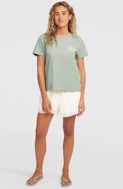 Femme O'Neill T-Shirts Et Tops|Protection Anti-Uv-FemmesT-shirt Graphic| Vert
