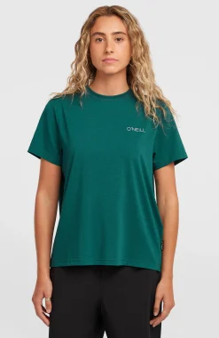 Femme O'Neill T-Shirts Et Tops|Sport-FemmesT-shirt Hybrid Polygiene| Vert
