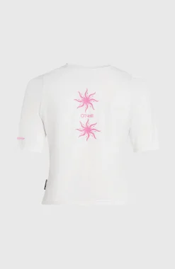 Femme O'Neill T-Shirts Et Tops|Sport-FemmesT-shirt Hybrid Polygiene UPF 50+| Blanc