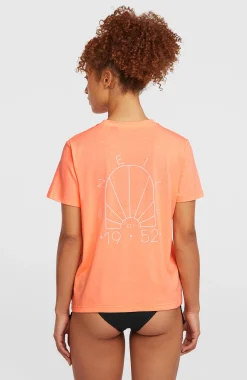 Femme O'Neill T-Shirts Et Tops|Sport-FemmesT-shirt Hybrid Polygiene| Orange