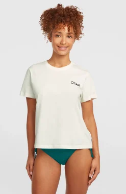 Femme O'Neill T-Shirts Et Tops|Sport-FemmesT-shirt Polygiene Cotton Graphic| Blanc