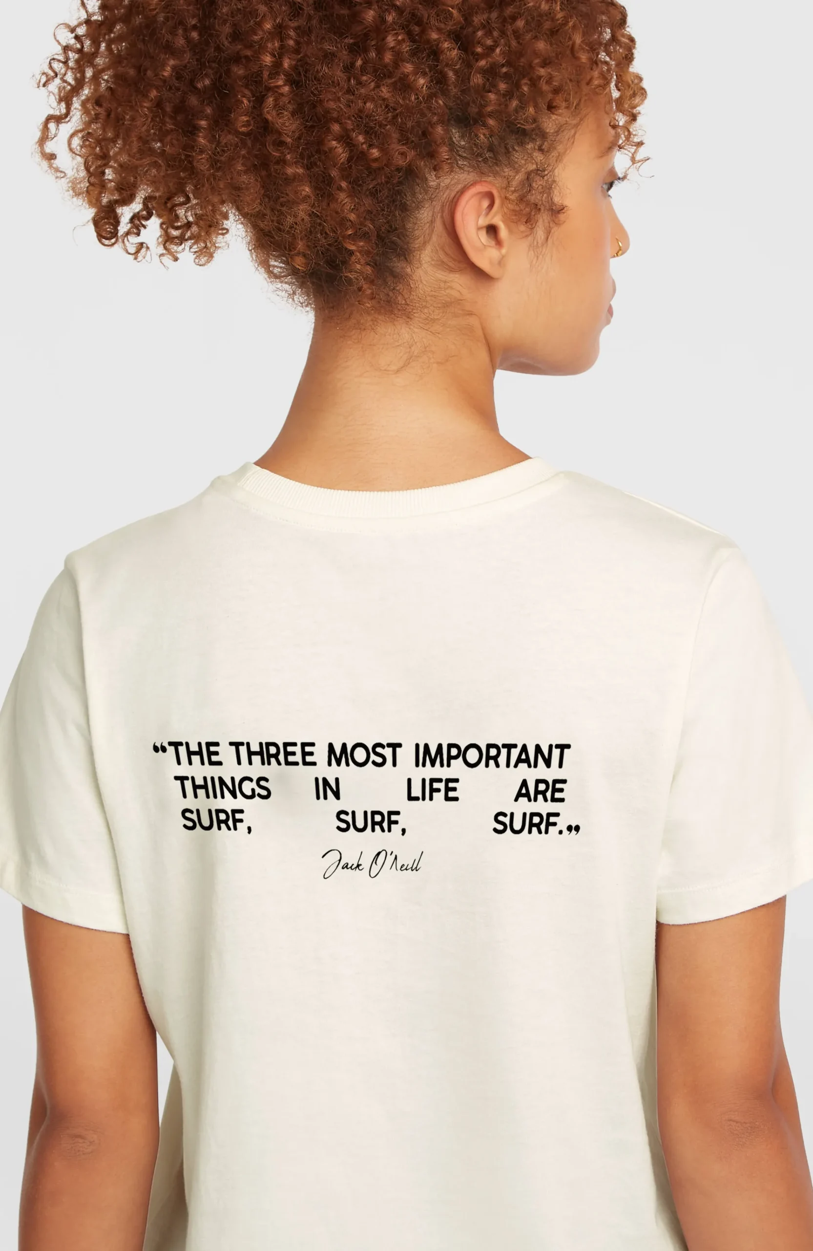 Femme O'Neill T-Shirts Et Tops|Sport-FemmesT-shirt Polygiene Cotton Graphic| Blanc
