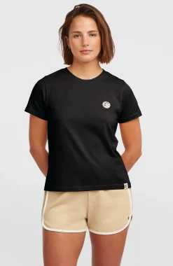 Femme O'Neill T-Shirts Et Tops|Protection Anti-Uv-FemmesT-shirt O'Riginals Badge| Noire