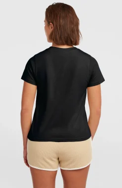 Femme O'Neill T-Shirts Et Tops|Protection Anti-Uv-FemmesT-shirt O'Riginals Badge| Noire