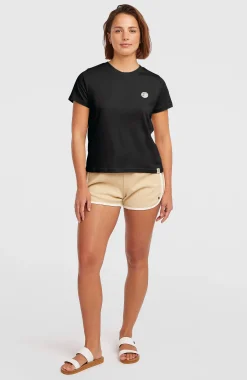 Femme O'Neill T-Shirts Et Tops|Protection Anti-Uv-FemmesT-shirt O'Riginals Badge| Noire