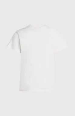 Femme O'Neill T-Shirts Et Tops|Protection Anti-Uv-FemmesT-shirt O'Riginals Badge| Blanc