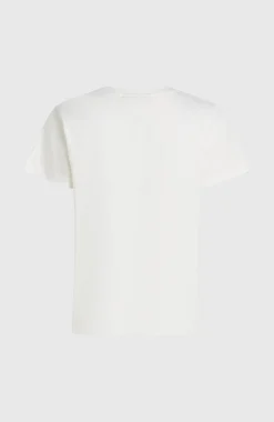 Femme O'Neill T-Shirts Et Tops|Protection Anti-Uv-FemmesT-shirt O'Riginals Circle Surfer| Blanc