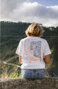 Femme O'Neill T-Shirts Et Tops|Protection Anti-Uv-FemmesT-shirt O'Riginals Vintage Graphic| Blanc