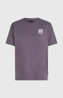 Femme O'Neill T-Shirts Et Tops|Protection Anti-Uv-FemmesT-shirt oversize Surf Heroes| Violet