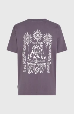 Femme O'Neill T-Shirts Et Tops|Protection Anti-Uv-FemmesT-shirt oversize Surf Heroes| Violet