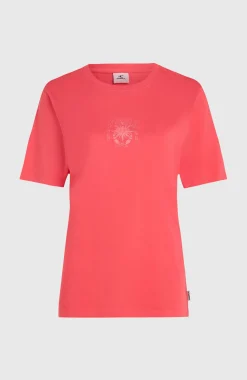 Femme O'Neill T-Shirts Et Tops|Protection Anti-Uv-FemmesT-shirt Summer Must Haves Graphic| Rose