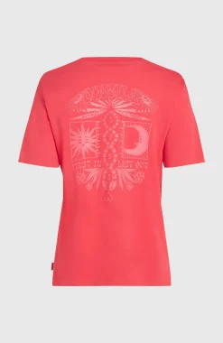Femme O'Neill T-Shirts Et Tops|Protection Anti-Uv-FemmesT-shirt Summer Must Haves Graphic| Rose