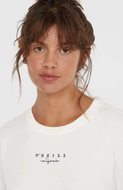 Femme O'Neill T-Shirts Et Tops|Protection Anti-Uv-FemmesT-shirt Summer Must Haves Graphic| Blanc