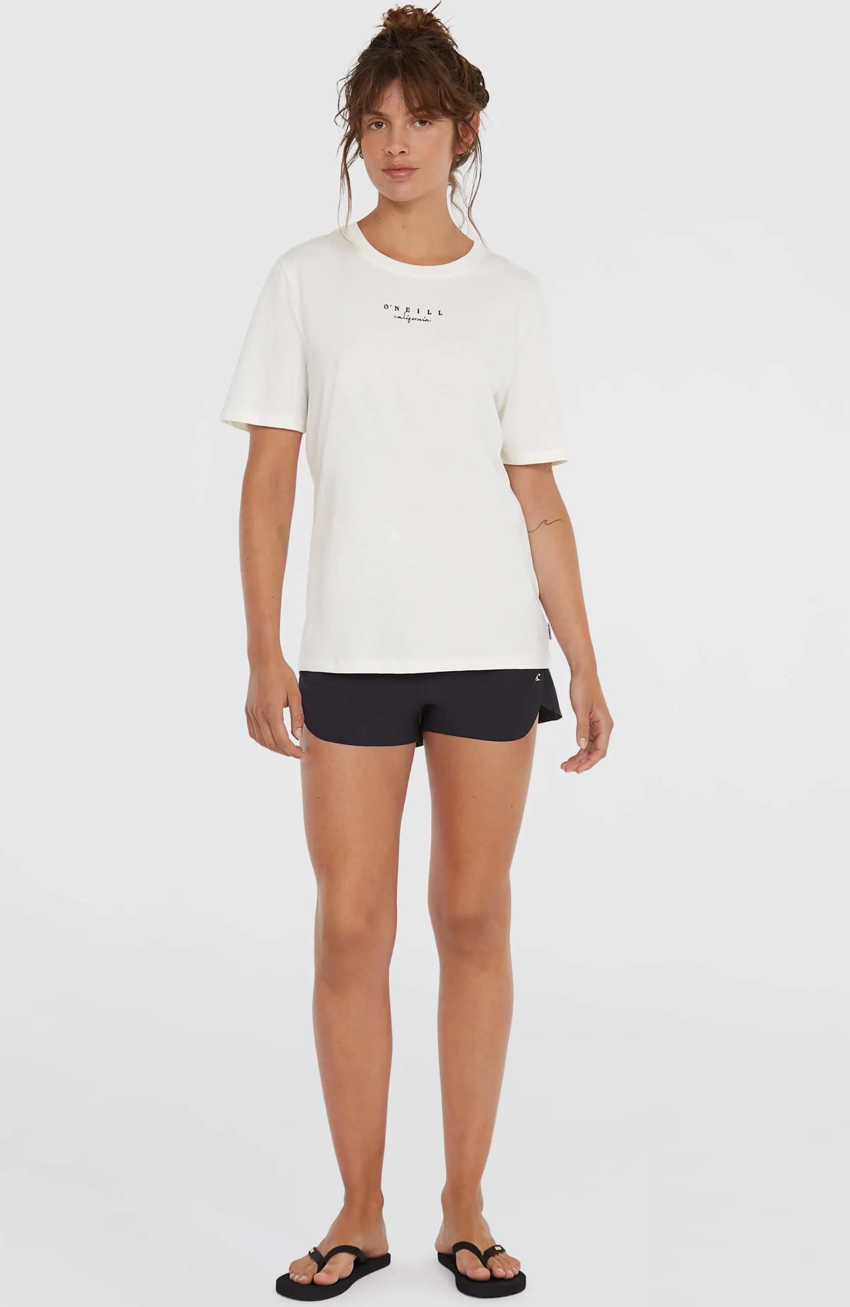 Femme O'Neill T-Shirts Et Tops|Protection Anti-Uv-FemmesT-shirt Summer Must Haves Graphic| Blanc
