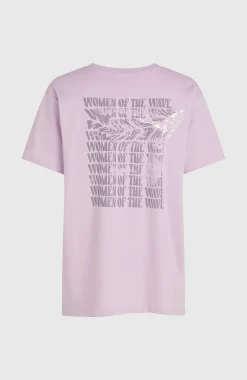 Femme O'Neill T-Shirts Et Tops|Protection Anti-Uv-FemmesT-shirt Women of the Wave| Violet