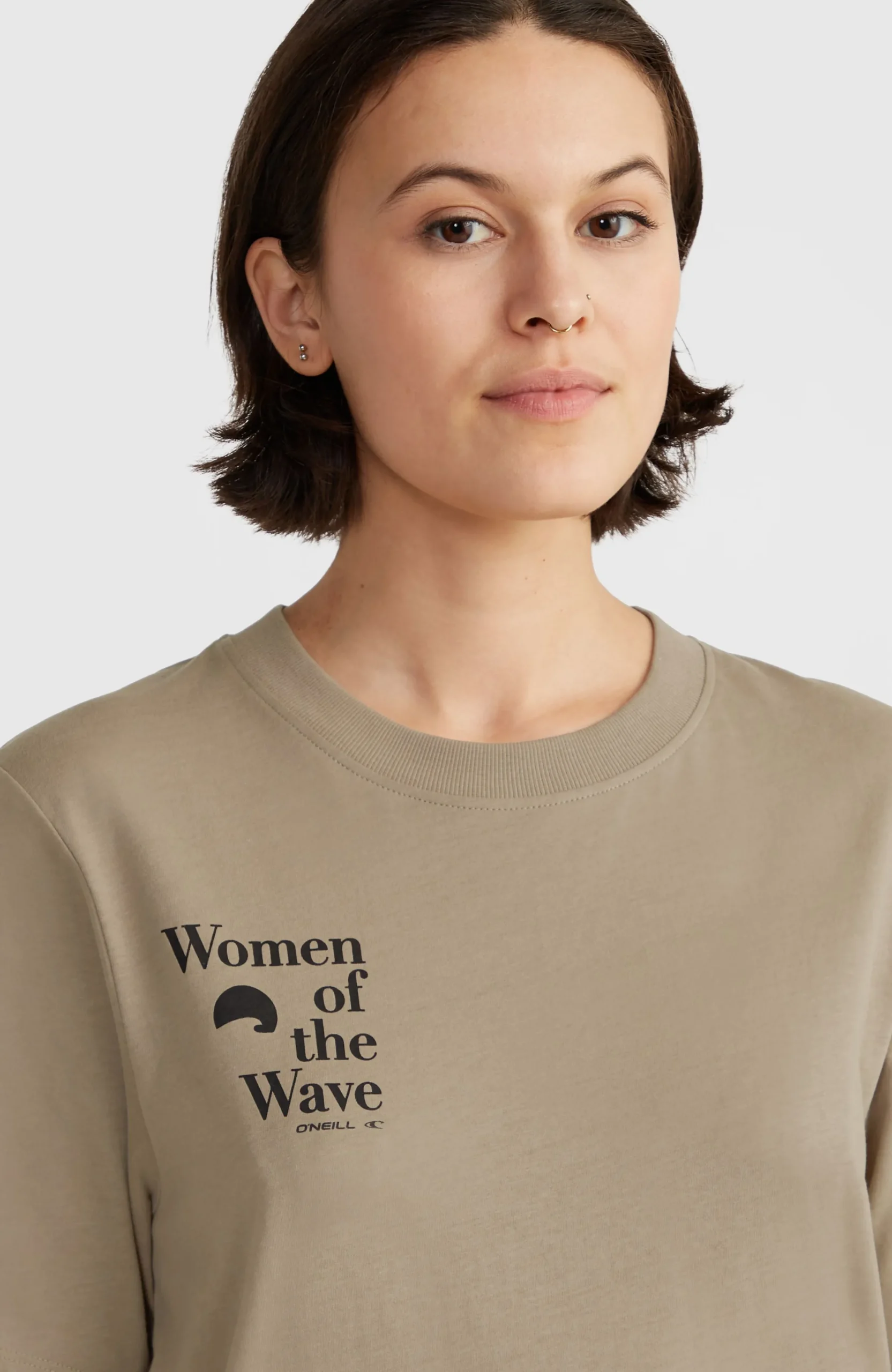 Femme O'Neill T-Shirts Et Tops|Protection Anti-Uv-FemmesT-shirt Women of the Wave| Brun