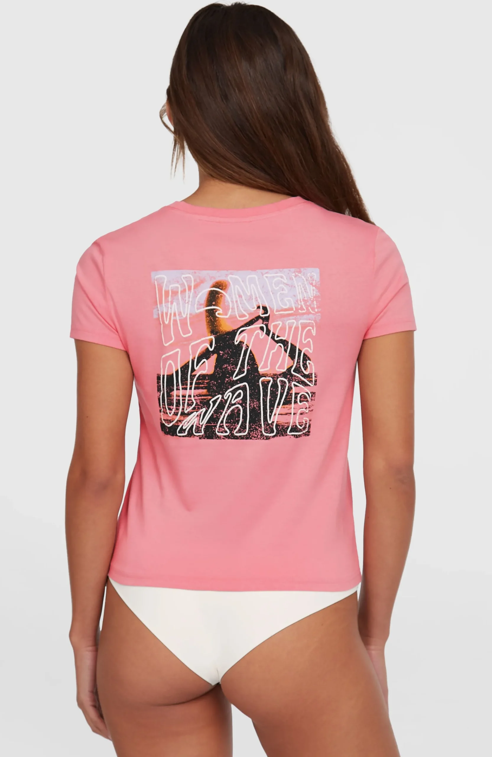 Femme O'Neill T-Shirts Et Tops|Protection Anti-Uv-FemmesT-shirt Women of the Wave| Rose