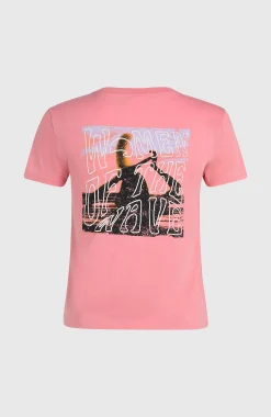 Femme O'Neill T-Shirts Et Tops|Protection Anti-Uv-FemmesT-shirt Women of the Wave| Rose