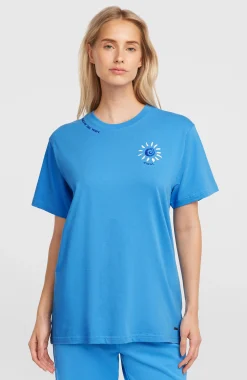 Femme O'Neill T-Shirts Et Tops|Protection Anti-Uv-FemmesT-shirt Women of the Wave| Bleu