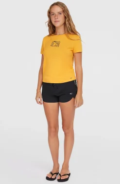 Femme O'Neill T-Shirts Et Tops|Protection Anti-Uv-FemmesT-shirt Women of the Wave| Orange