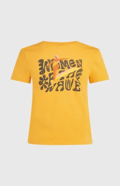 Femme O'Neill T-Shirts Et Tops|Protection Anti-Uv-FemmesT-shirt Women of the Wave| Orange