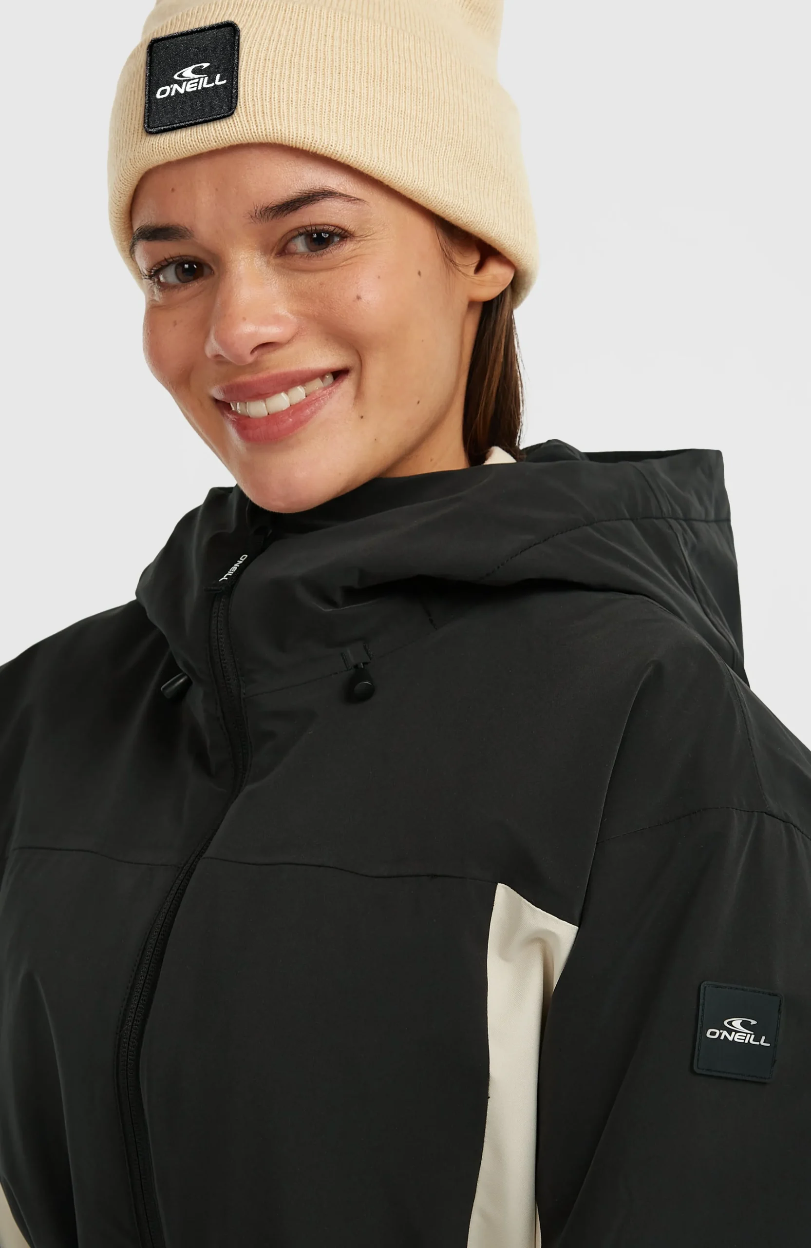 Femme O'Neill Vestes De Ski|Vestes De Snowboard-FemmesVeste de ski à ceinture FWC'Cruz Hybrid| Noir Mix