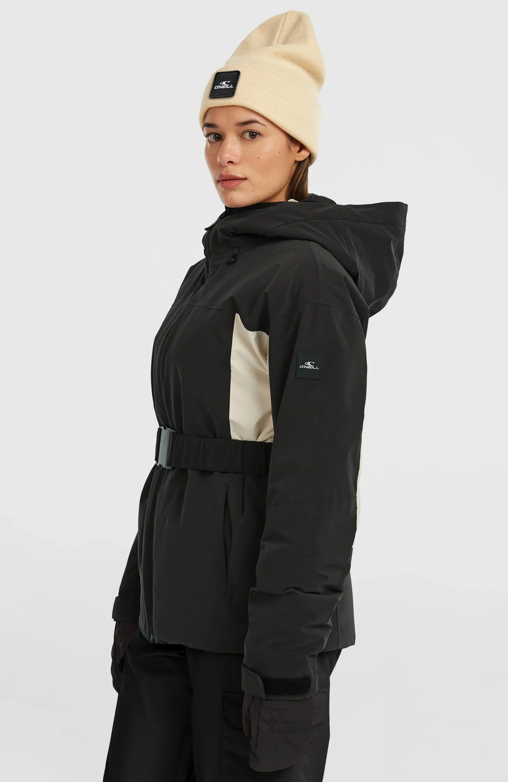 Femme O'Neill Vestes De Ski|Vestes De Snowboard-FemmesVeste de ski à ceinture FWC'Cruz Hybrid| Noir Mix