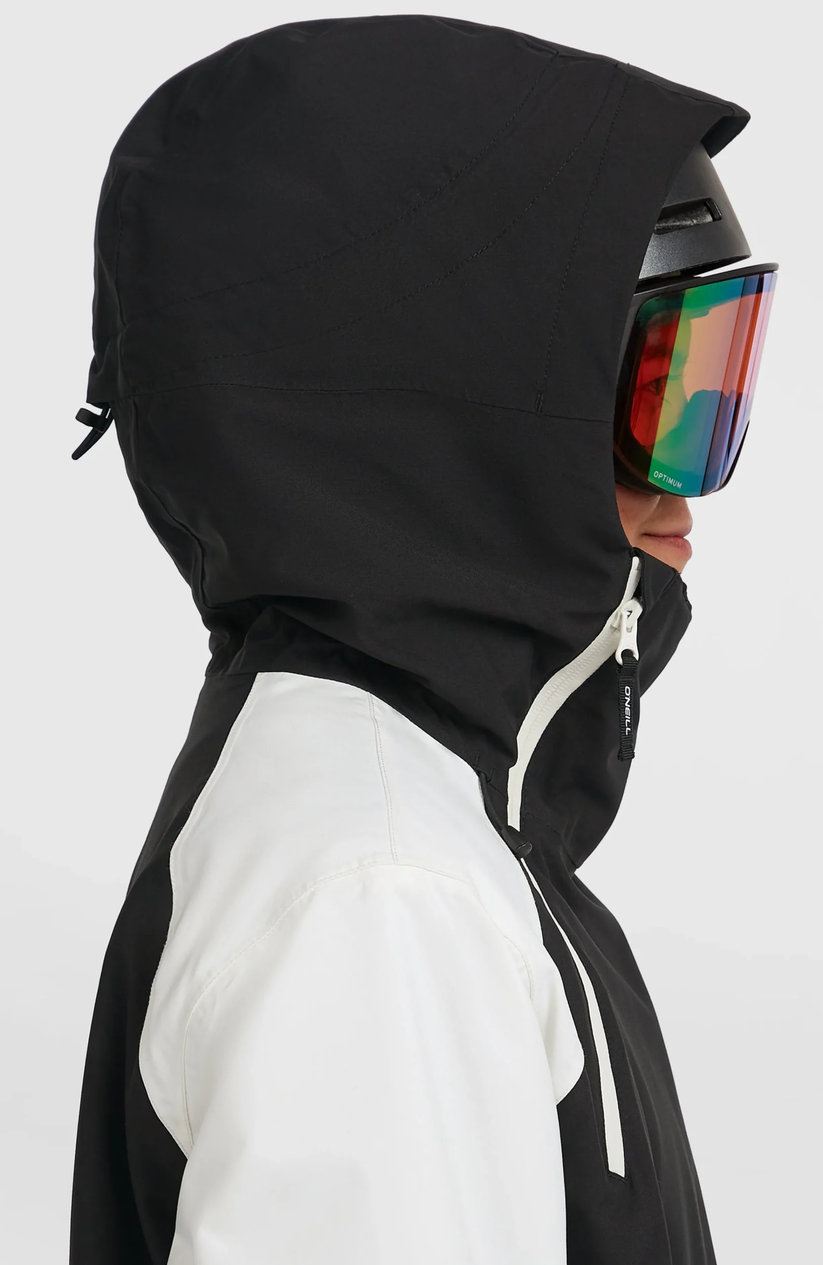 Femme O'Neill Vestes De Ski|Vestes De Snowboard-FemmesVeste de ski asymétrique FWC'Play| Noir Mix