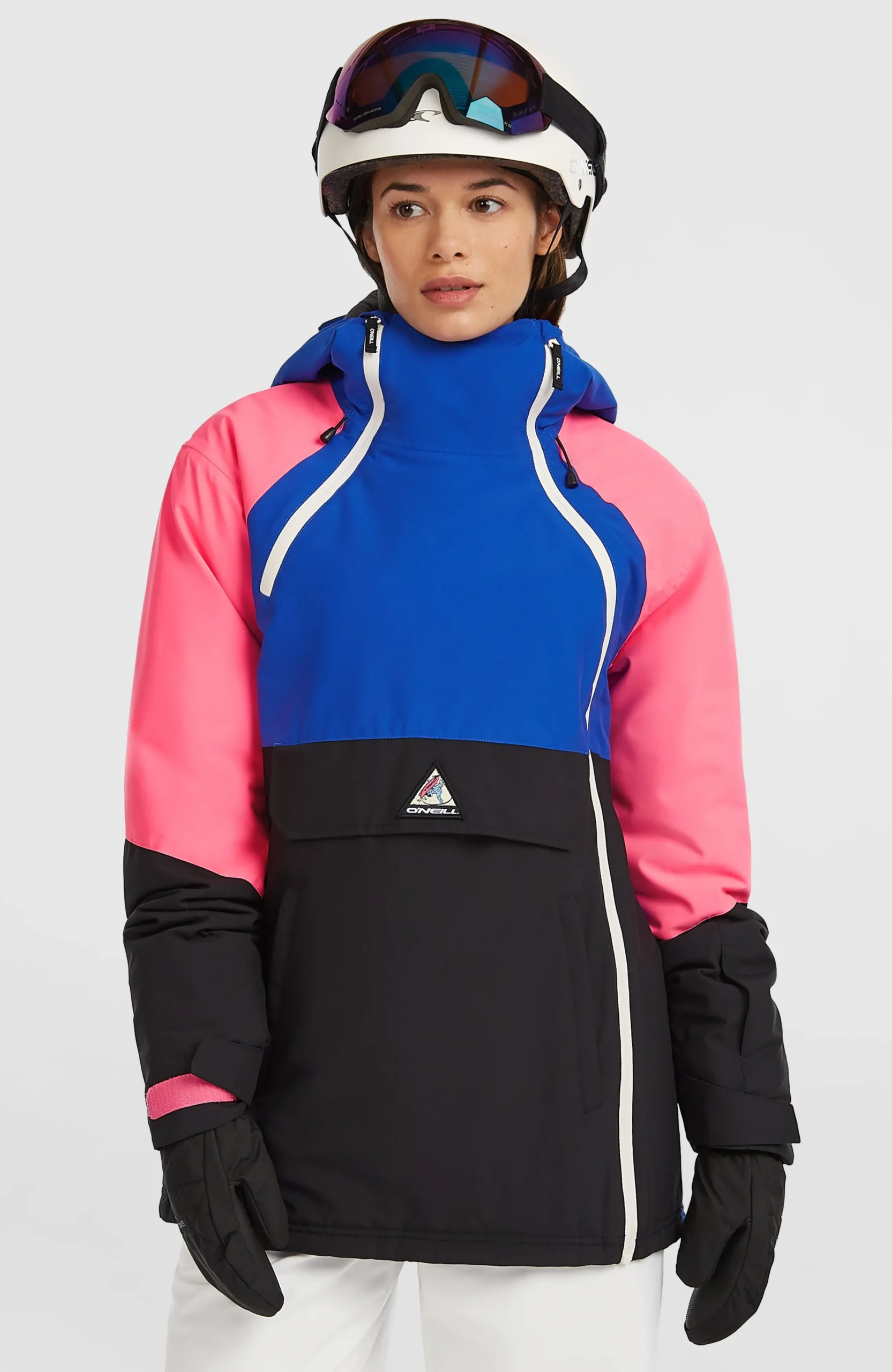 Femme O'Neill Vestes De Ski|Vestes De Snowboard-FemmesVeste de ski asymétrique FWC'Play| Bleu Mix