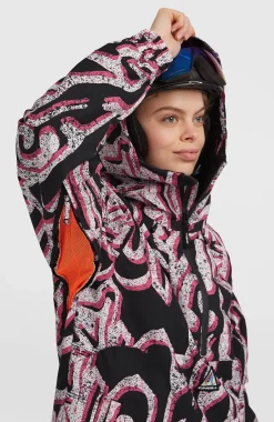 Femme O'Neill Vestes De Ski|Vestes De Snowboard-FemmesVeste de ski et snowboard FWC'Play Park Anorak| Blanc