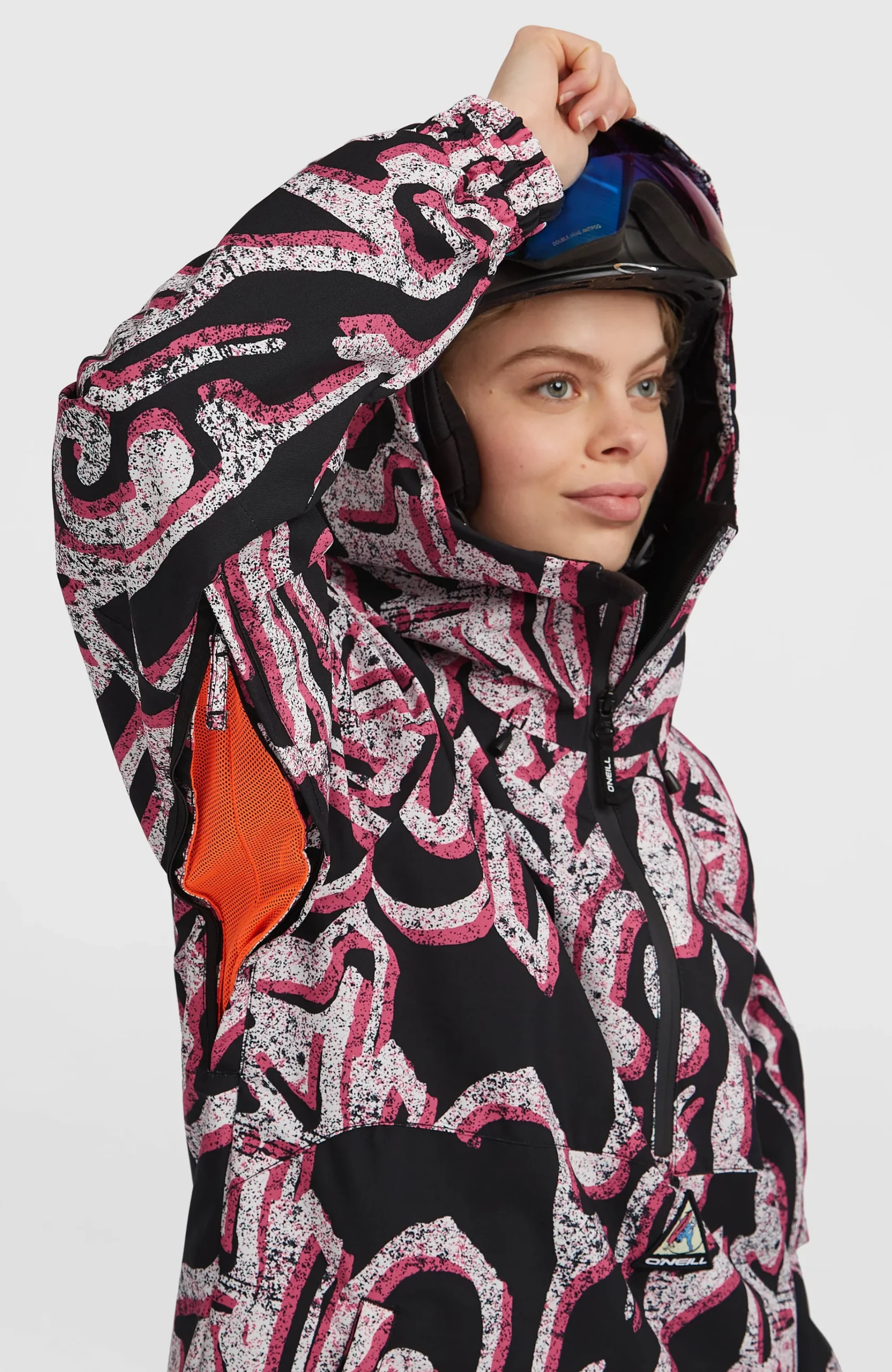 Femme O'Neill Vestes De Ski|Vestes De Snowboard-FemmesVeste de ski et snowboard FWC'Play Park Anorak| Blanc