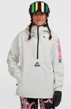 Femme O'Neill Vestes De Ski|Vestes De Snowboard-FemmesVeste de ski et snowboard FWC'Play Park Anorak| Blanc