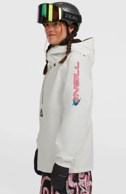 Femme O'Neill Vestes De Ski|Vestes De Snowboard-FemmesVeste de ski et snowboard FWC'Play Park Anorak| Blanc