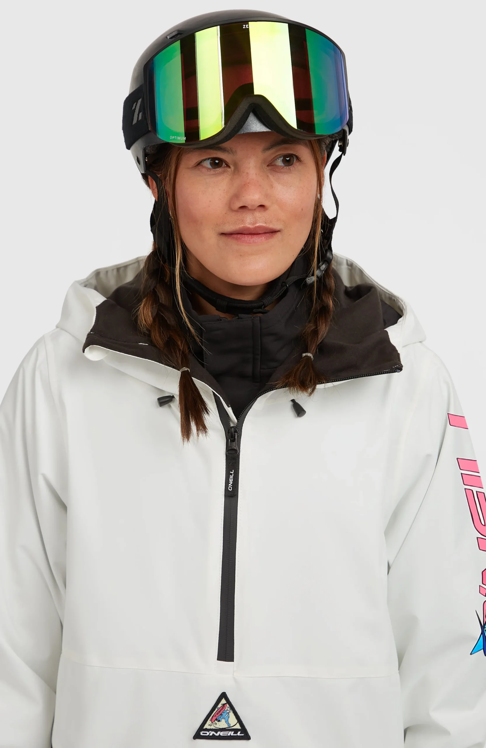 Femme O'Neill Vestes De Ski|Vestes De Snowboard-FemmesVeste de ski et snowboard FWC'Play Park Anorak| Blanc