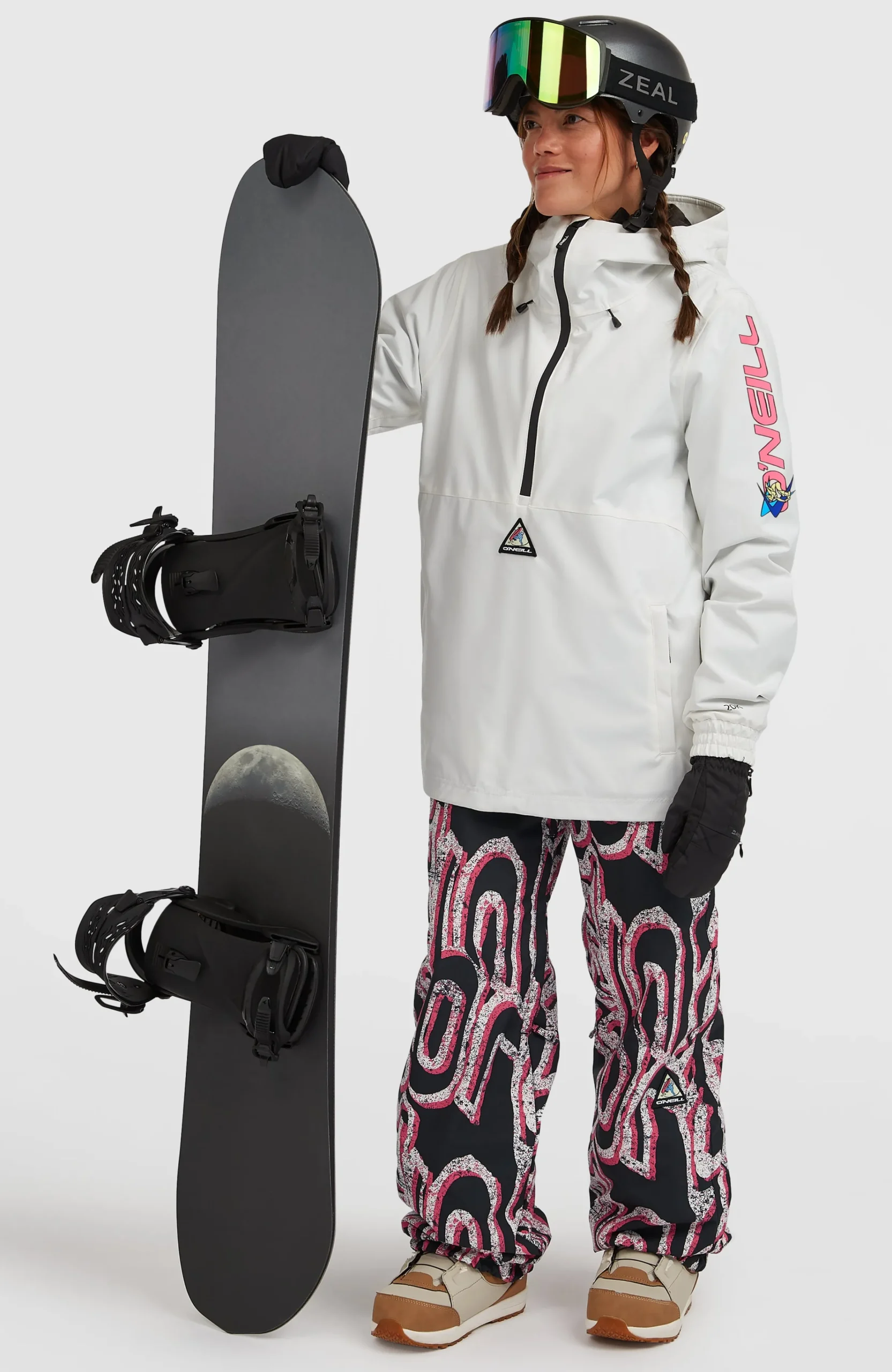 Femme O'Neill Vestes De Ski|Vestes De Snowboard-FemmesVeste de ski et snowboard FWC'Play Park Anorak| Blanc