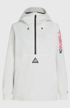 Femme O'Neill Vestes De Ski|Vestes De Snowboard-FemmesVeste de ski et snowboard FWC'Play Park Anorak| Blanc